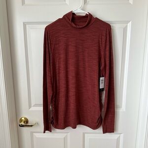 Torrid Lyocell Turtleneck Long Sleeve Active Tee Size 1X